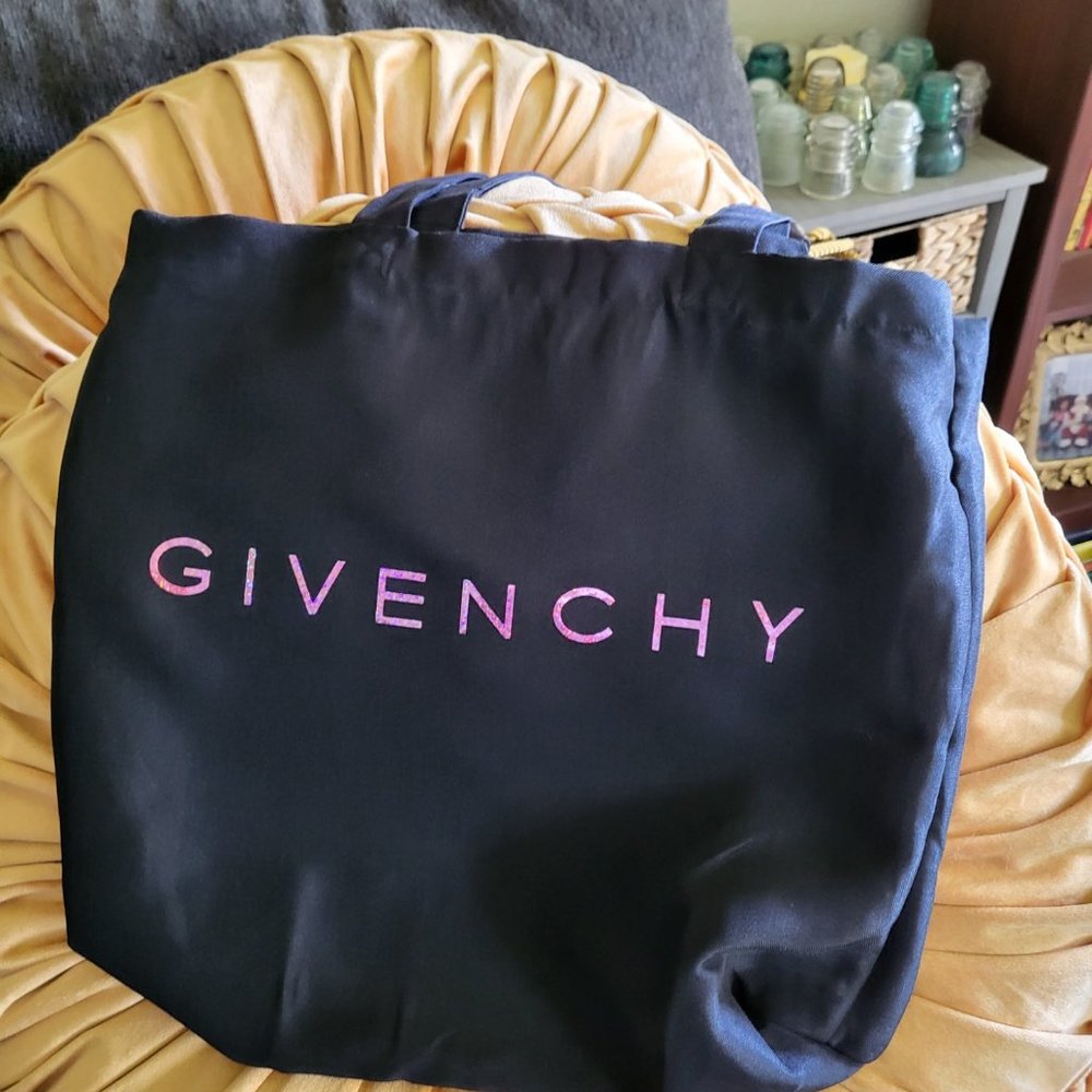 Grocery Shopping Tote Black and Pink